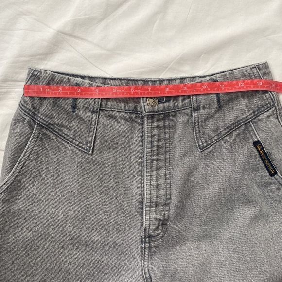 Vintage 80s High Waist Jeans Sz 26/27 waist - Picture 12 of 15